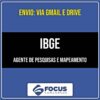 Rateio IBGE - Agente de Pesquisas e Mapeamento (2026) - FOCUS