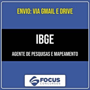 Rateio IBGE - Agente de Pesquisas e Mapeamento (2026) - FOCUS