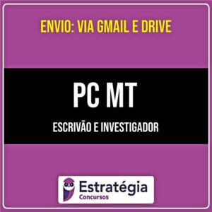 Rateio PC MT - Escrivão e Investigador (2026) - ESTRATÉGIA