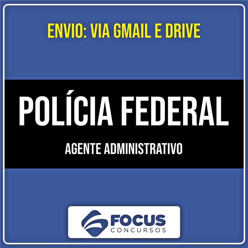 Rateio PF - Agente Administrativo da Polícia Federal (2026) - FOCUS