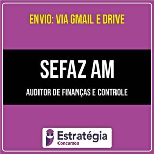Rateio SEFAZ AM 2026 - Auditor de Finanças e Controle - ESTRATÉGIA