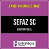 Rateio SEFAZ SC 2026 - Auditor Fiscal (Gestão Tributária) - ESTRATÉGIA