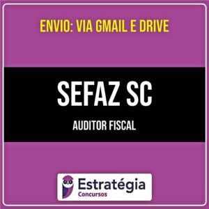 Rateio SEFAZ SC 2026 - Auditor Fiscal (Gestão Tributária) - ESTRATÉGIA