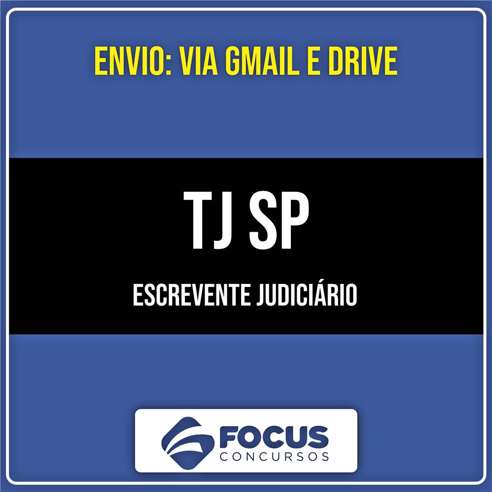 Rateio TJ SP - Escrevente Técnico Judiciário (2026) - FOCUS