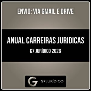 Rateio Anual Carreiras Jurídicas 2026 - G7 JURÍDICO