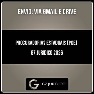 Rateio Procuradorias Estaduais (PGE) 2026 - G7 JURÍDICO
