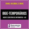 Rateio IBGE (PÓS-EDITAL) 2026 - Agente Censitário de Informática - ESTRATÉGIA