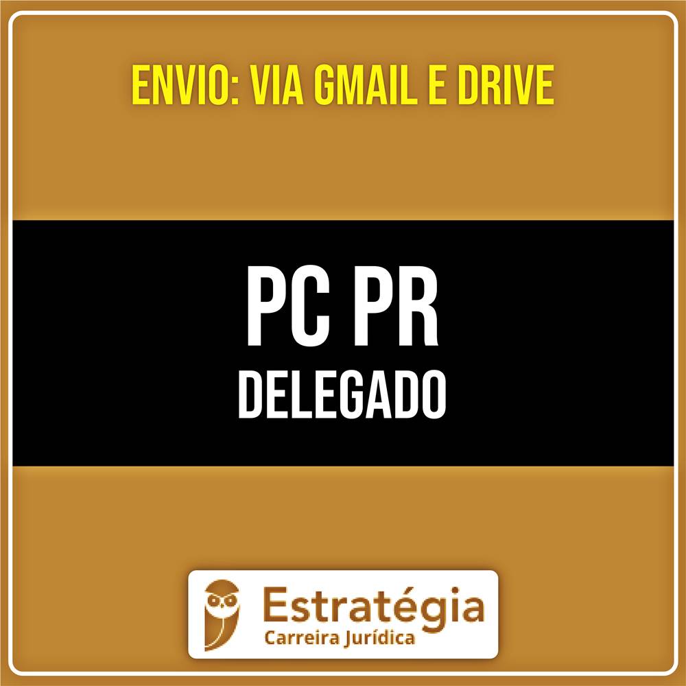 Rateio PC PR PÓS EDITAL 2026 - Delegado - ESTRATÉGIA