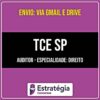 Rateio TCE SP PÓS EDITAL 2026 - Auditor - Especialidade DIREITO - ESTRATÉGIA