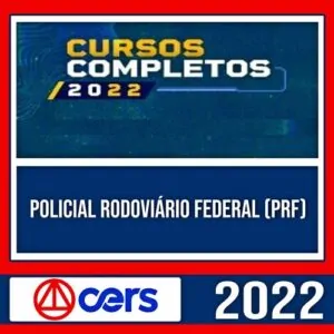 Rateio Curso Policial Rodoviário Federal (PRF) 2022 - CERS