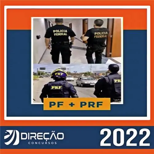 Rateio Combo Agente PF + Policial PRF 2022- DIREÇÃO CONCURSOS