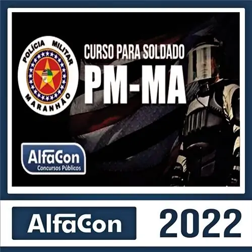 Rateio PM MA Pré Edital 2022 - Soldado - ALFACON