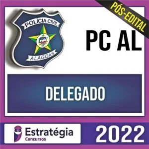 Rateio PC AL PÓS EDITAL 2022 – Delegado – ESTRATÉGIA