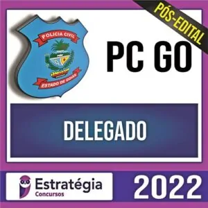 Rateio PC GO Pós Edital 2022 - Delegado - ESTRATÉGIA