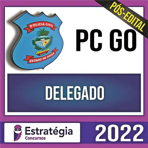 Rateio PC GO Pós Edital 2022 - Delegado - ESTRATÉGIA