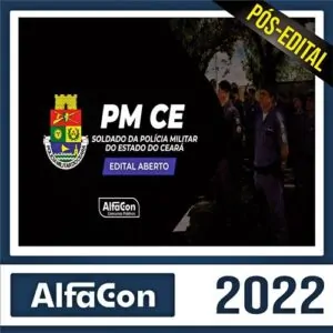 Rateio PM CE PÓS EDITAL 2022 - Soldado - ALFACON