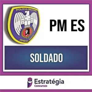 Rateio PM ES 2024 - Soldado - ESTRATÉGIA