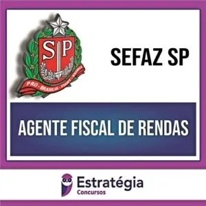 Rateio SEFAZ SP 2024 - Agente Fiscal de Rendas - ESTRATÉGIA