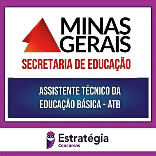 Rateio SEE MG PÓS EDITAL - Assistente Técnico da Educação Basica - ATB - ESTRATÉGIA