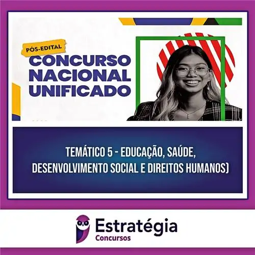 Rateio CNU PÓS-EDITAL (Bloco 5) 2024 – ESTRATÉGIA