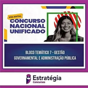 Rateio CNU PÓS-EDITAL (Bloco 7) 2024 - ESTRATÉGIA