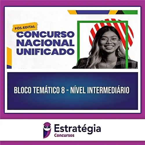 Rateio CNU PÓS-EDITAL (Bloco 8) 2024 – ESTRATÉGIA