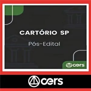 Rateio Cartório SP (São Paulo) PÓS-EDITAL 2024 - CERS