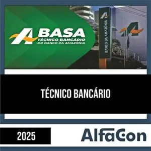 Rateio BASA 2025 - Técnico Bancário - ALFACON