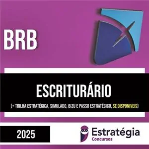 Rateio BRB 2025 - Escriturário - ESTRATÉGIA