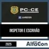 Rateio PC CE 2025 - Inspetor e Escrivão - ALFACON