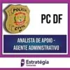 Rateio PC DF (PÓS-EDITAL) 2024 - Agente Administrativo - ESTRATÉGIA