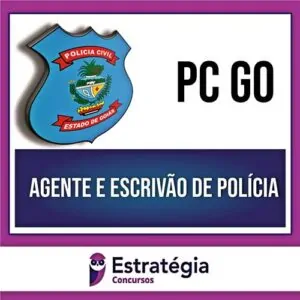 Rateio PC GO 2024 - Agente e Escrivão de Polícia - ESTRATÉGIA