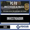 Rateio PC PA 2025 - Investigador - FOCUS