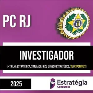 Rateio PC RJ 2025 - Investigador - ESTRATÉGIA