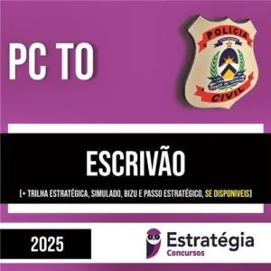 Rateio PC TO 2025 - Escrivão - ESTRATÉGIA