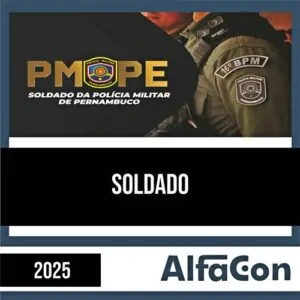 Rateio PM PE 2025 - Soldado - ALFACON