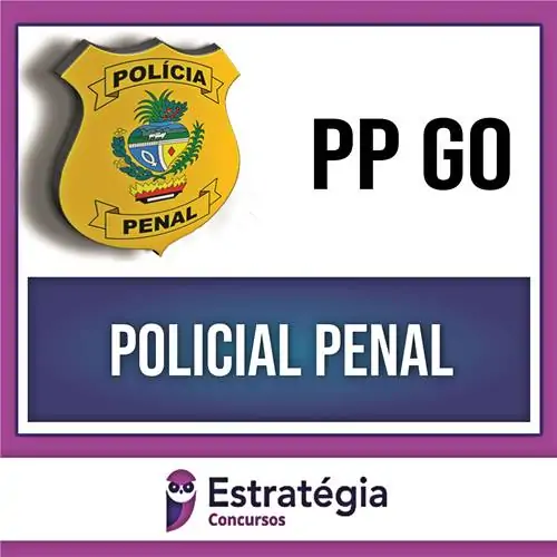 Rateio PP GO (PÓS-EDITAL) 2024 - Policial Penal - ESTRATÉGIA