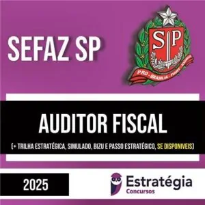 Rateio SEFAZ SP PÓS-EDITAL 2025 - Auditor Fiscal - ESTRATÉGIA