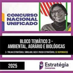 Rateio CNU 2025 – Concurso Nacional Unificado (Bloco Temático 3) – ESTRATÉGIA
