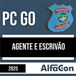 Rateio PC GO 2025 - Agente e Escrivão - ALFACON
