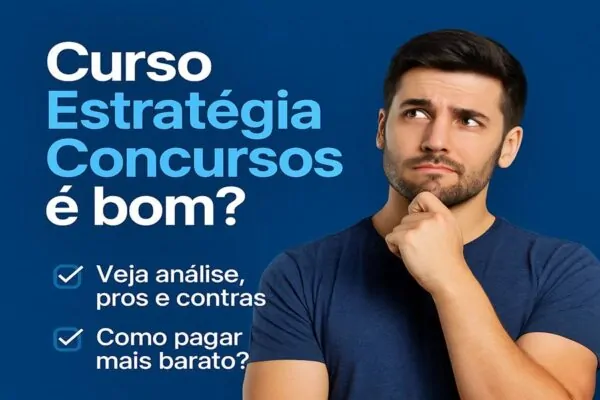 Curso Estratégia Concursos é bom