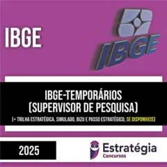 Rateio IBGE 2025 - Supervisor de Pesquisa - ESTRATÉGIA