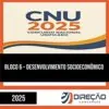 Rateio CNU 2025 (Pós-Edital) – Bloco 6: Desenvolvimento socioeconômico | DIREÇÃO