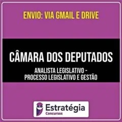 Rateio CÂMARA DOS DEPUTADOS - Analista Legislativo - (PÓS EDITAL) 2026 - ESTRATÉGIA
