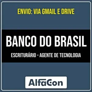 Rateio Banco do Brasil - Escriturário Agente de Tecnologia do BB (2026) - ALFACON