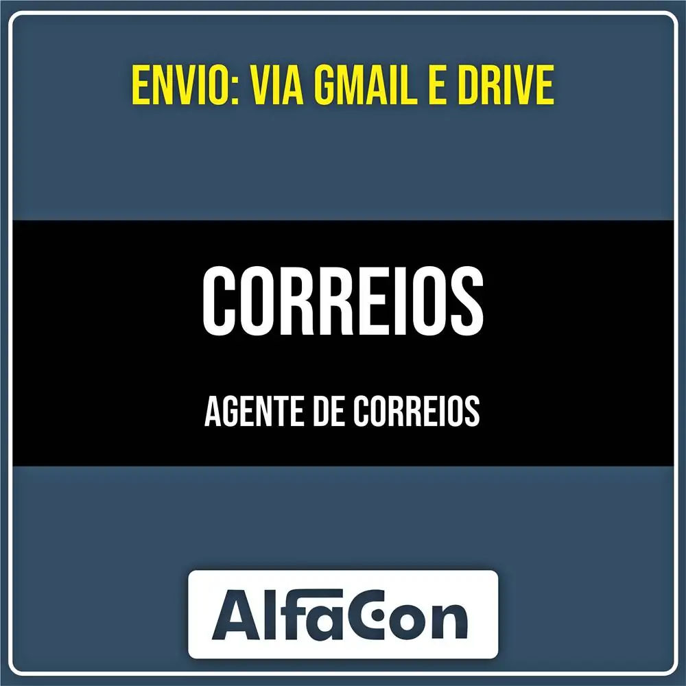 Rateio CORREIOS - Agente de Correios (2026) - ALFACON
