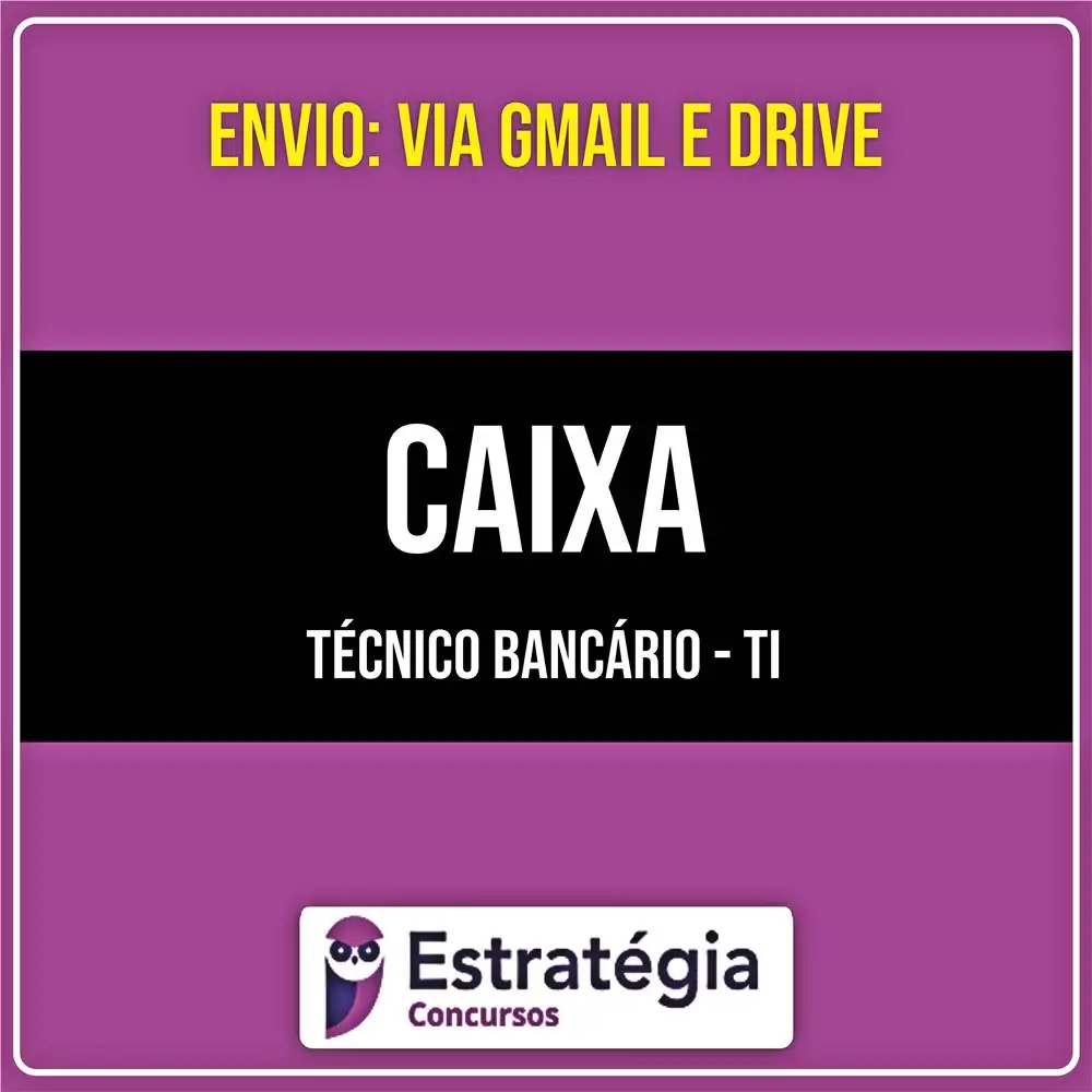 Rateio CAIXA - Técnico Bancário - TI (2026) - ESTRATÉGIA