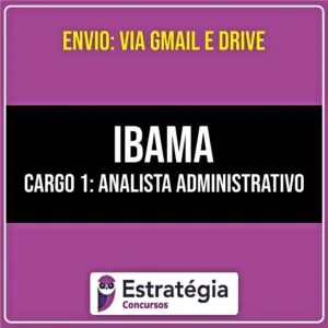 Rateio IBAMA - Cargo 1: Analista Administrativo (2026) - ESTRATÉGIA