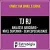 Rateio TJ RJ - Analista Judiciário - Nivel Superior - Sem Especialidade (2026) - ESTRATÉGIA