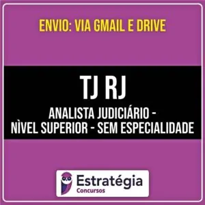Rateio TJ RJ - Analista Judiciário - Nivel Superior - Sem Especialidade (2026) - ESTRATÉGIA